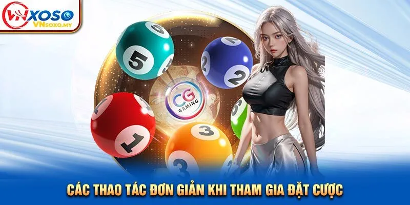 Các thao tác đơn giản khi tham gia đặt cược