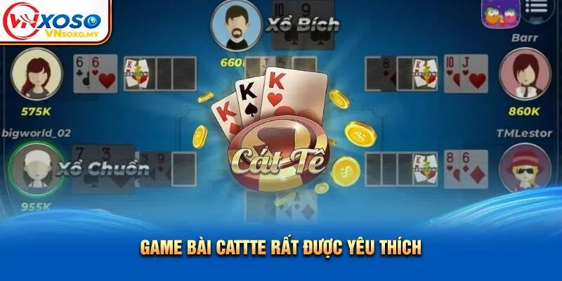 Game catte rất được yêu thích