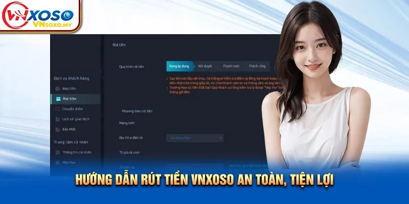 Hướng dẫn rút tiền Vnsoxo an toàn, tiện lợi