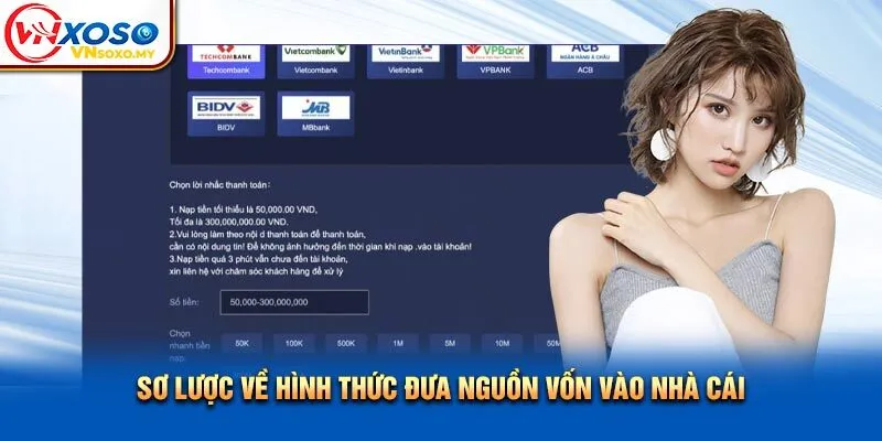 Sơ lược về hình thức đưa nguồn vốn vào nhà cái