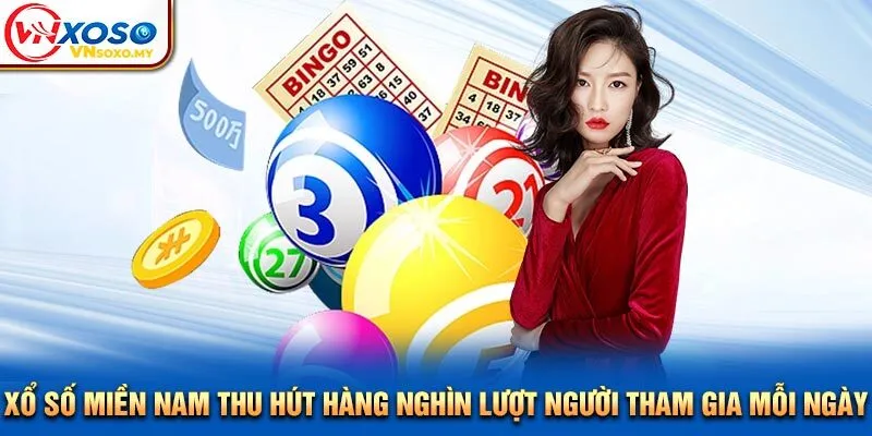 Xổ số miền Nam thu hút hàng nghìn lượt người tham gia mỗi ngày